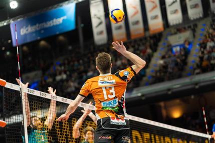 Volleyballspieler der BR Volleys