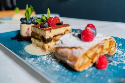 Dessert pour deux au Steakhouse Las Malvinas à Berlin 