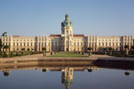 Blick auf das Schloss Charlottenburg