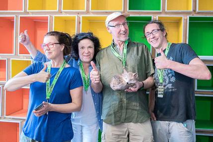 Erfolgreiche Teilnehmer Foxtrail Potsdam