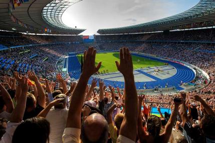 Leichtathletik EM Zuschauer