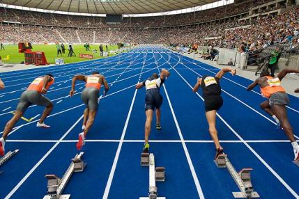 Leichtathletik EM Wettlauf