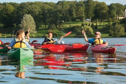 Potsdam per Pedales Leihkayaks