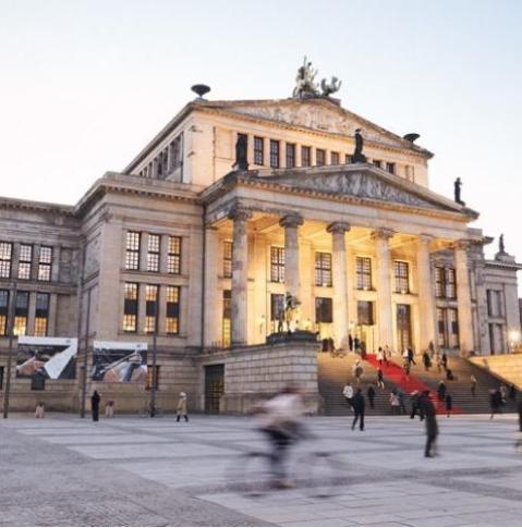 Vista exterior de la Konzerthaus de Berlín