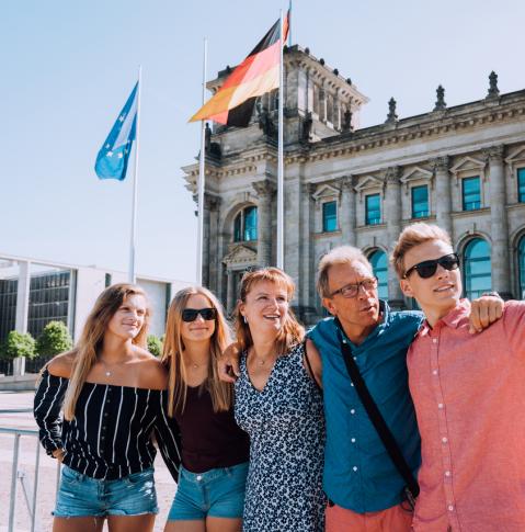 Selfie mit der Familie