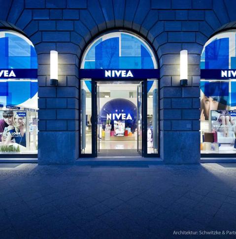 NIVEA NIVEA Haus Haupteingang