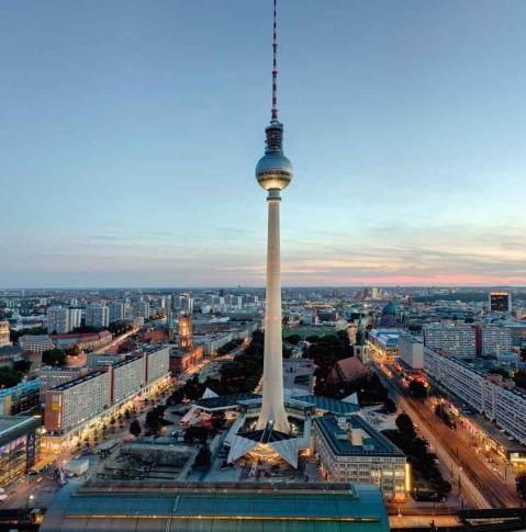 Alexanderplatz mit Fernsehturm