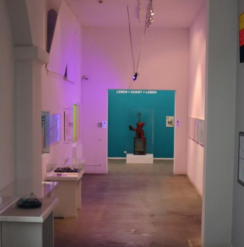 museum FLUXUS+ Innenansicht museum FLUXUS+