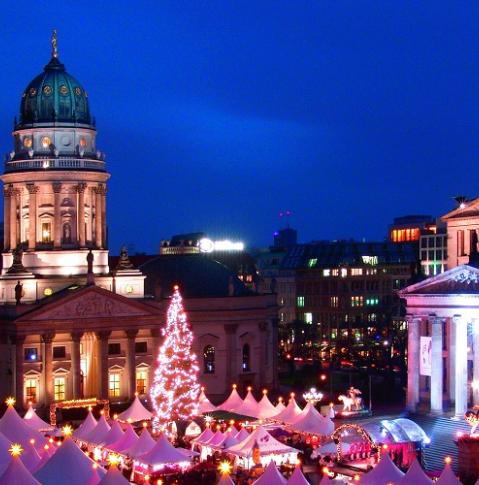 Weihnachten am Gendarmenmarkt in Berlin