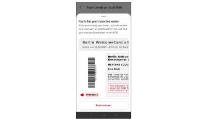 Info Ticket Number