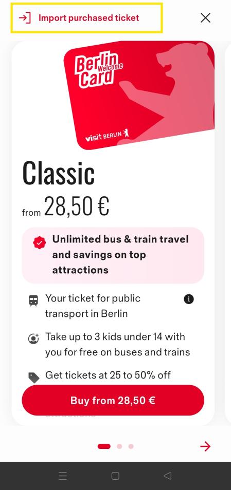 Ticket Import