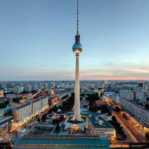 Alexanderplatz mit Fernsehturm