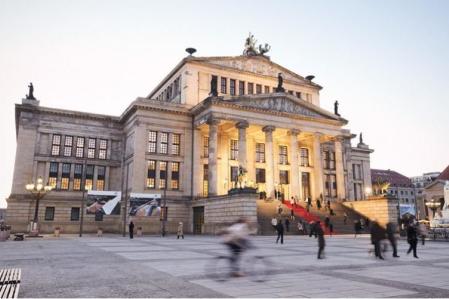 Exterior view of the Konzerthaus Berlin