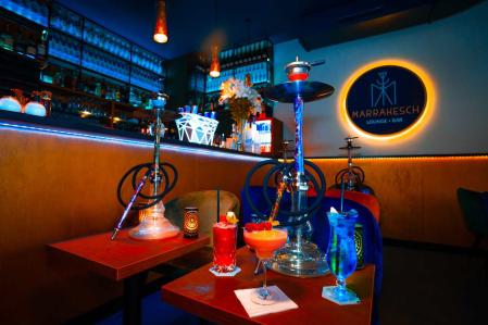 Shishas au Marrakesch Bar de Berlin