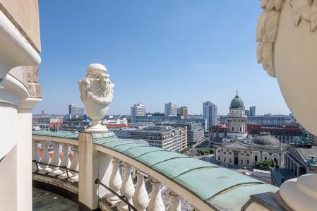 Französischer Dom Aussichtsplattform, Aussicht von oben